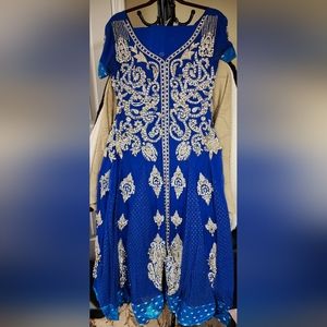 Chiffon pakistani style salwar kameez